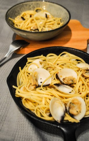 clams with garlic butter